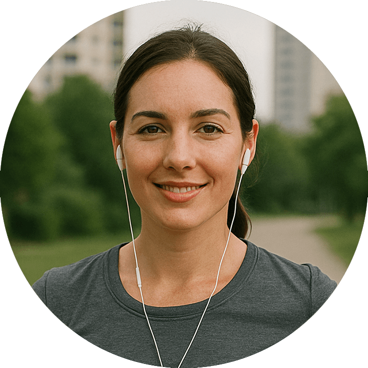 Avatar atleta haciendo yoga