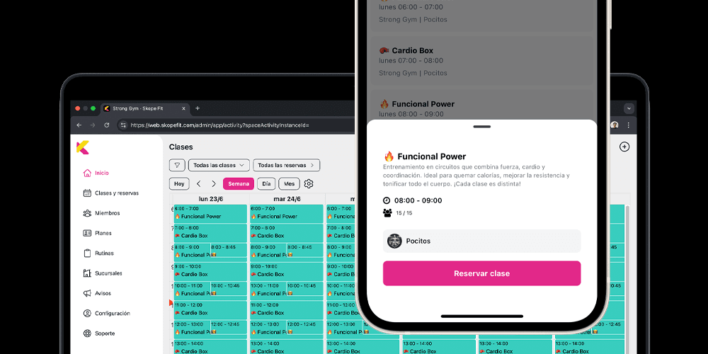 Notificaciones push en la app